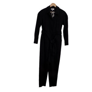 Lita by Ciara black jumpsuit long sleeve Revolve size XXS NWT